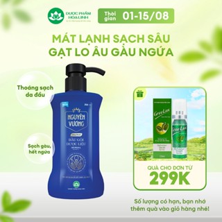 Dầu gội dược liệu Nguyên Vương Sảng khoái dành cho nam chai 250ml - Hương sảng khoái