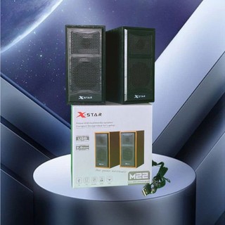 Loa Vi Tính XSTAR M22 – Jack 3.5mm, Âm Thanh Hay, Điều Chỉnh Âm Lượng, PC và Laptop, Chính Hãng