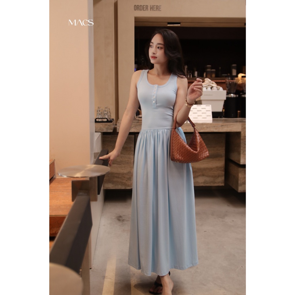 MACS.OUTFIT - BERRY DRESS Đầm Thun Coton Co Giãn