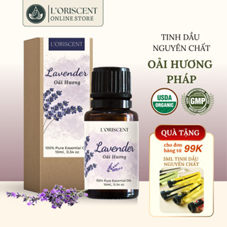 Tinh Dầu Oải Hương Pháp Organic Nguyên Chất, ngủ ngon, thư giãn, thơm phòng, làm nến thơm