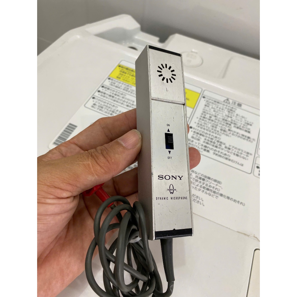 🎙️ Micro Vintage SONY Cardioid Dynamic Microphone – Hàng Nhật xịn