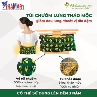 Túi chườm lưng 9 loại thảo mộc đa năng atz healthy life atz1032