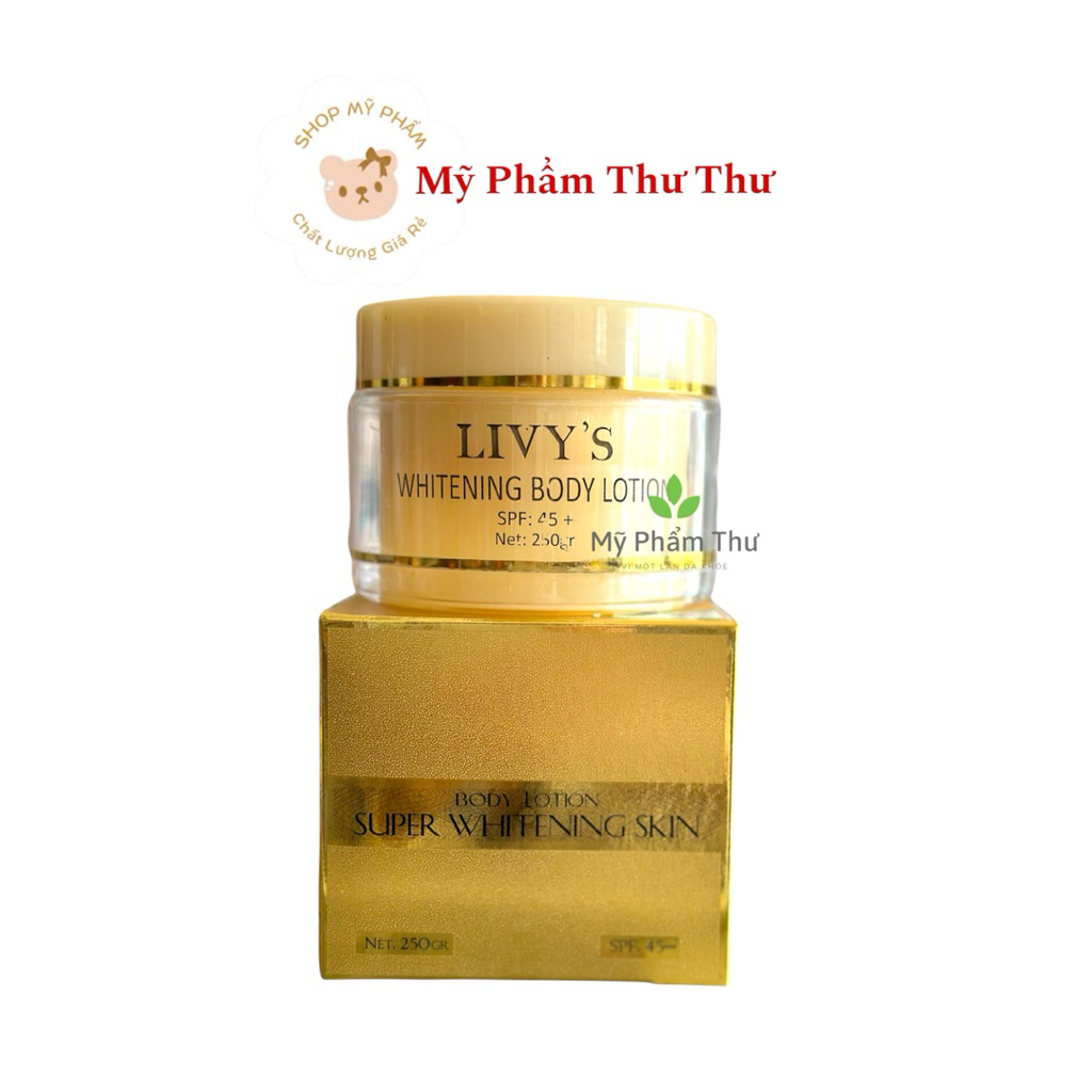 Kem Livy’s Dưỡng Trắng Da Toàn Thân Body Chống Nắng