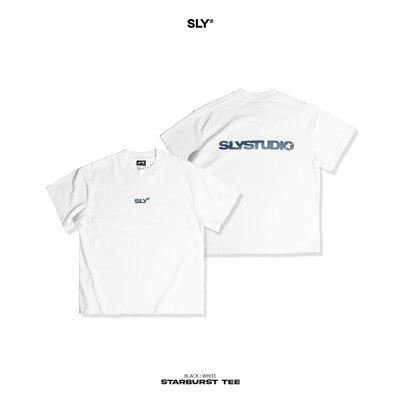 Áo thun SLY washed Starburst White
