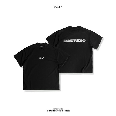 Áo thun SLY washed Starburst Black