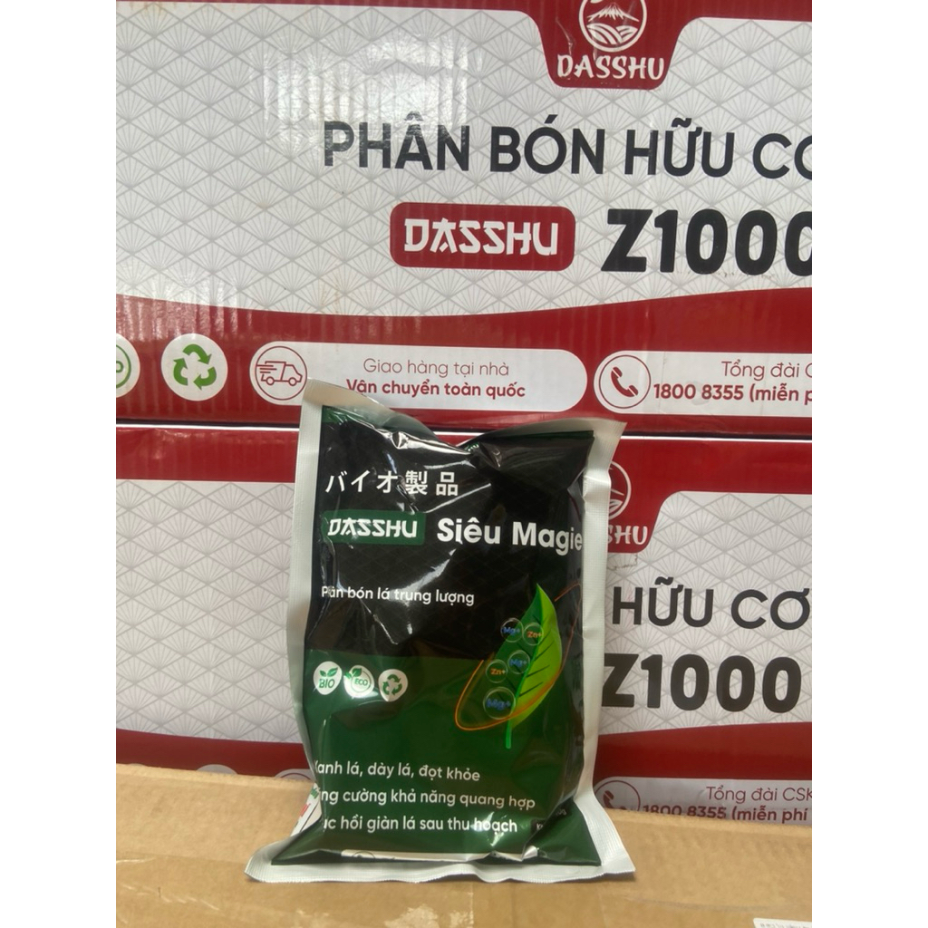 1 Thùng Z1000 (20hộp 1kg/hộp) tặng 10 gói Siêu Magie kẽm (500g/gói) giúp cây bung đọt nhanh, ra rễ m
