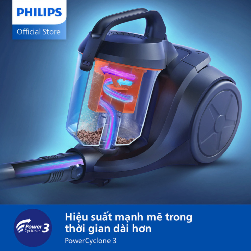 Máy Hút Bụi Dạng Hộc Không Túi Philips XB1012/10