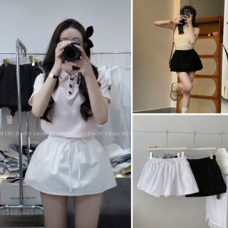 [HÀNG SẴN] Chân váy DENIM dây rút xoè rộng tôn dáng LAIMA SKIRT