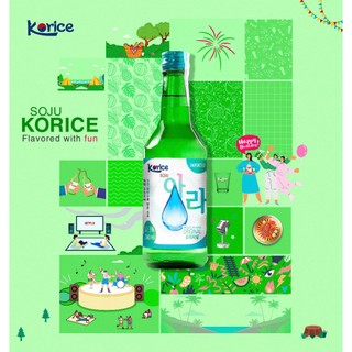 Rượu Soju Korice 17,3% 360ml