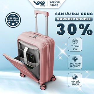 Vali Du Lịch Doanh nhân VALINY VNY07 size 20inch Chất Liệu Nhựa PP Cao Cấp Dẻo Dai Rose Gold BẢO HÀNH TRỌN ĐỜI