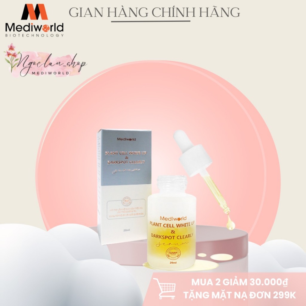 Tinh chất mờ sạm nám PLANT CELL WHITE UP & DARKSPOT CLEARLY