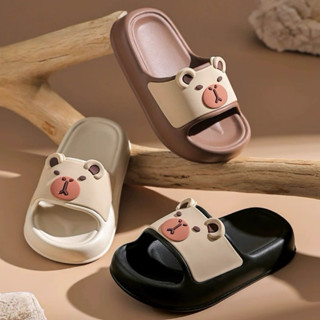  Dép gấu dép bánh mỳ cho bé gái và nữ người lớn đi trong nhà văn phòng 