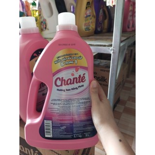  Can nước giặt xả Chante 3,1Kg 