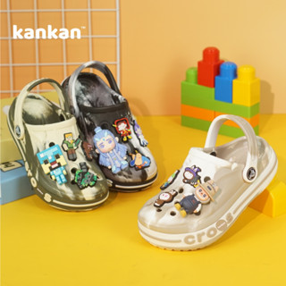 Dép Sục Cross Cho Bé Trai KanKanStore Người Nhện Siêu Nhân Chó Cứu Hộ Ô Tô KA46