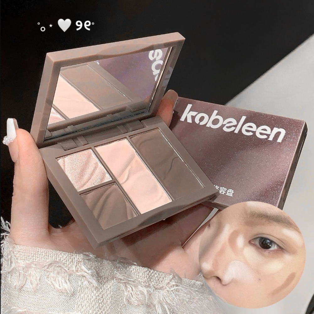 Ảnh 6 của Bảng phấn tạo khối và bắt sáng BEABIAI dễ tán, không lem, nâng tone da, chông thấm nước