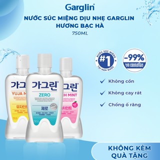   SHOCK PRICE  Nước súc miệng dịu nhẹ Garglin dành cho người lớn chai 750ml 