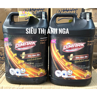 Nước Giặt Xả Quần Áo Di-Mark Can 5 Lít Đen/Tím ...