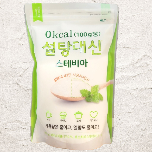 ALTIST < gói nhỏ 400g > ĐƯỜNG ĂN KIÊNG 0 CALO (đường cỏ ngọt) / HÀN QUỐC / Zero Calorie Stevia Sweet