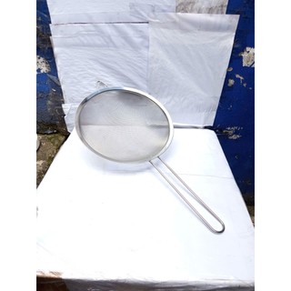 (mua 5 tặng 1) rây lọc inox có tai chữ A 24cm