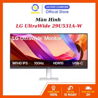  Màn Hình LG UltraWide 29U531A-W  29 inch - IPS - WFHD - 100Hz - 5ms - USB TypeC - Speaker   