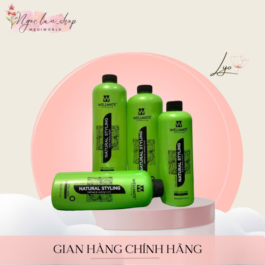 THUỐC UỐN LẠNH WELLMATE CAO CẤP CHUẨN SALON TÓC