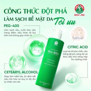 SỮA RỬA MẶT SKIN GSV (200ml)