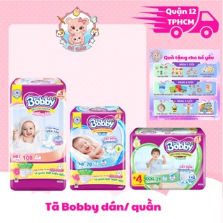 Tã/ bỉm dán/quần Bobby NB/S/M/L/XL/XXL/XXXL