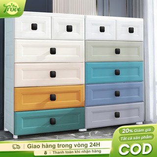 Trove Tủ Ngăn Kéo Để Đồ Đa Năng phòng ngủ Tủ Ngăn Kéo Chống Bụi ​bàn đầu giường Nhiều Lớp Kệ Để Đồ