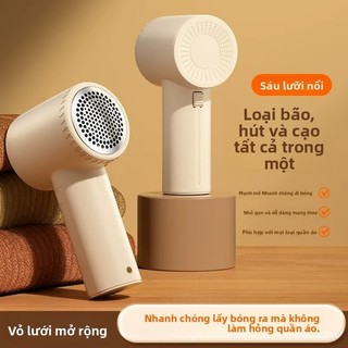 ZOOY [Bộ 2 Máy] Máy Cạo Xù Quần Áo Sạc USB – Công Suất Mạnh, Nhỏ Gọn, Không Làm Hỏng Vải