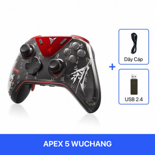 [BH 12 tháng] FLYDIGI APEX 5 WUCHANG, tay cầm chơi game Cao Cấp, Trigger phản lực, Màn hình, đèn Led