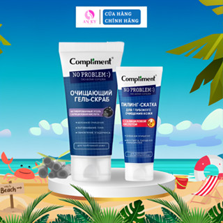  Gel Tẩy Tế Bào Chết Da Mặt Ngăn Ngừa Mụn Compliment No Problem 150ml 100ml 80ml 