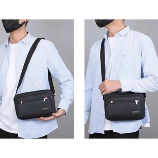 Túi đeo vai vải Oxford đa năng đơn giản cho nam bán buôn, cặp đựng tài liệu thời trang dành cho doanh nhân DV3618