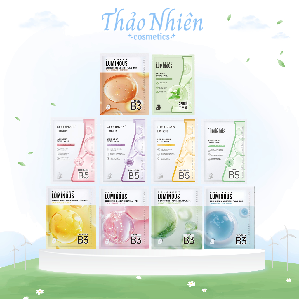 Mặt nạ Colorkey Facial Mask (miếng)