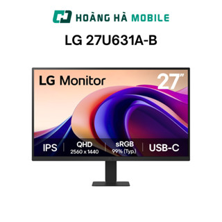  Màn hình LG 24U631A-B  LG 27U631A-B  27 inch QHD IPS 100Hz 5ms USB-C 15W  - Chính hãng 