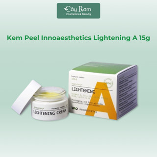 Kem Peel Innoaesthetics Lightening A Tái Tạo Đều Màu Da Giảm Thâm Mụn 15g | Cây Rơm Cosmetics