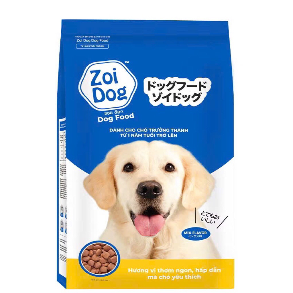 [Bao 20kg] Hạt Cho Chó Trưởng Thành Zoi Dog bao 20kg (1kg x 20 gói) Thái Lan