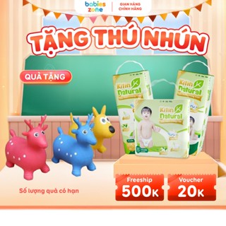 [MUA 3 TẶNG THÚ NHÚN] Tã/Bỉm KITIN NATURAL size M44/L40/XL38/XXL36/XXXL34 Mỏng thoáng, Trà xanh kháng khuẩn