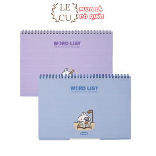   Siêu Sale hàng mới về  Sổ học từ vựng Word List B5 120 trang 100 76; Klong MS: 917 