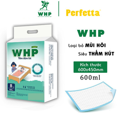 [2 Tặng 1 Hộp Ultra] - Tấm Lót Vệ Sinh WHP Underpad Thấm Hút Khử Mùi