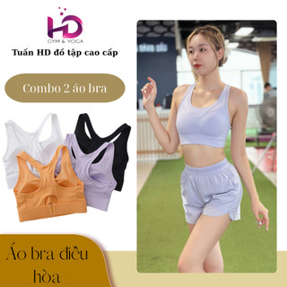 [COMBO] 2 Áo Bra 141 Nữ Gym Yoga Chất Thun PoLy Mềm Mịn, Năng Động, Màu Trẻ Trung Dễ Phối Đồ