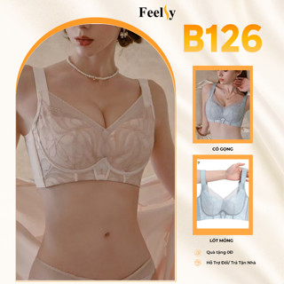 Áo Lót Bra Nâng Ngưc Định Hình Feelsy Có Gọng Nâng Ngực Bản To Chống Hằn B126