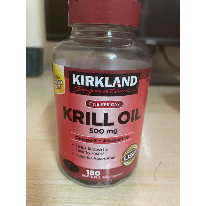 krill  Oil thuộc hảng Kirkland xuất xứ Mỹ 🇺🇸 180 v