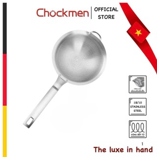 Rây Inox 304 KINSGEM by CHOCKMEN Rây Cháo Lưới Lọc Cua Rây Bột Bánh Dụng Cụ Nhà Bếp