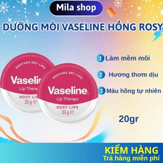  Sáp dưỡng môi Vaseline Lip Therapy 20g  HỘP THIẾC  