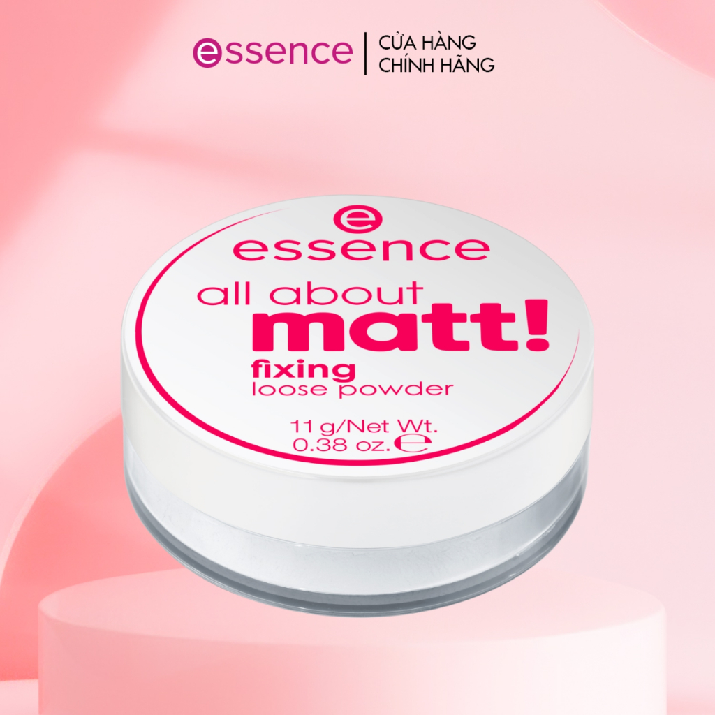 Phấn phủ dạng bột Essence All About Matt kiềm dầu che phủ cao 11g