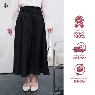  Chân váy bèo nhún giả cạp thấp BIGSIZE  55kg đến 95kg  – 25HSCV030  -  BUstu Bigsize  