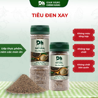  Natural tiêu đen xay Phú Quốc 45 80gr Dh Foods - gia vị ướp thực phẩm 