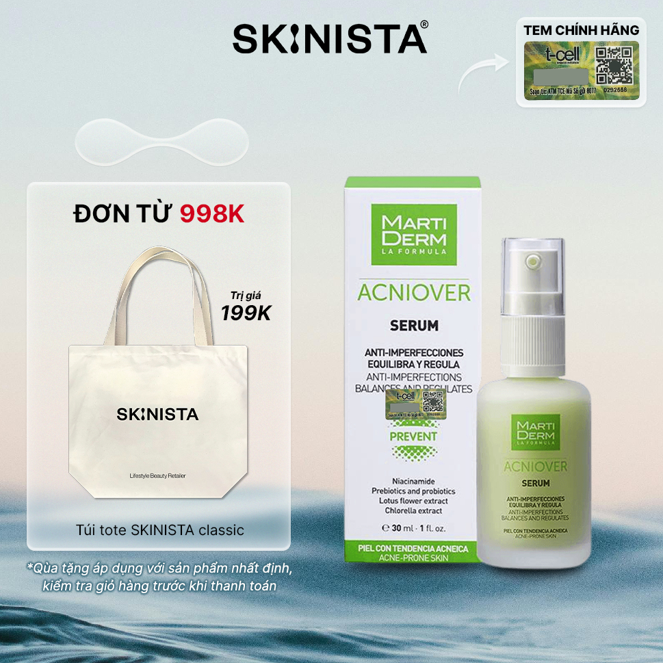 Tinh Chất MartiDerm Acniover Serum 30ml