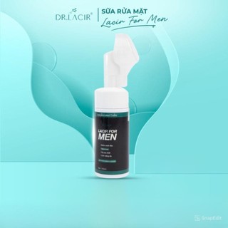 Sữa Rửa Mặt Nam DR.LACIR - Lacir For Men Cọ Silicon Làm Sạch Gấp 10 Lần (150ml)