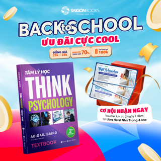 Sách - Textbook Tâm Lý Học (Think Psychology) - Abigail Baird